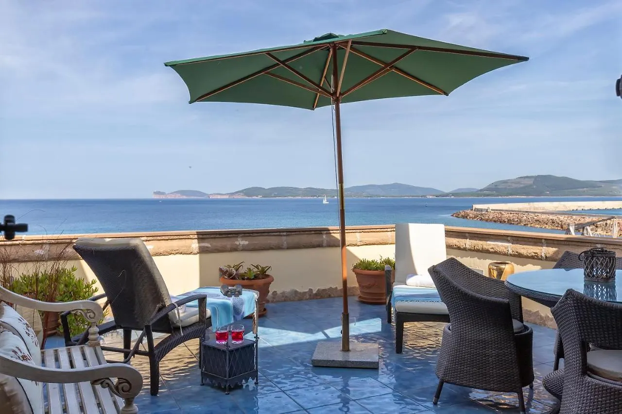 Sardinia Re - Blue Terrace Panoramic Sea View Apartment Alghero Italy